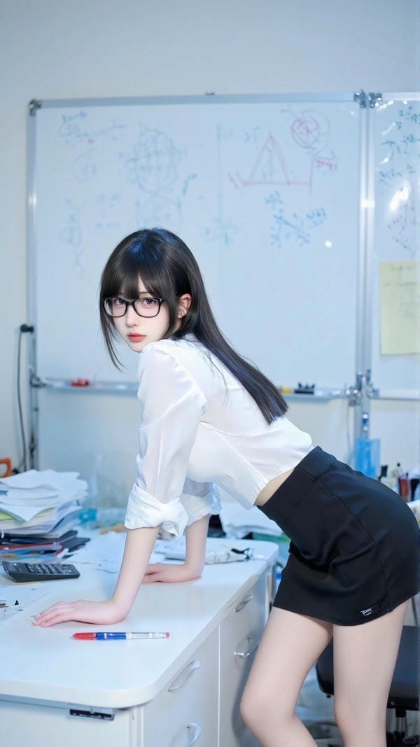 cosplay cô giáo 15