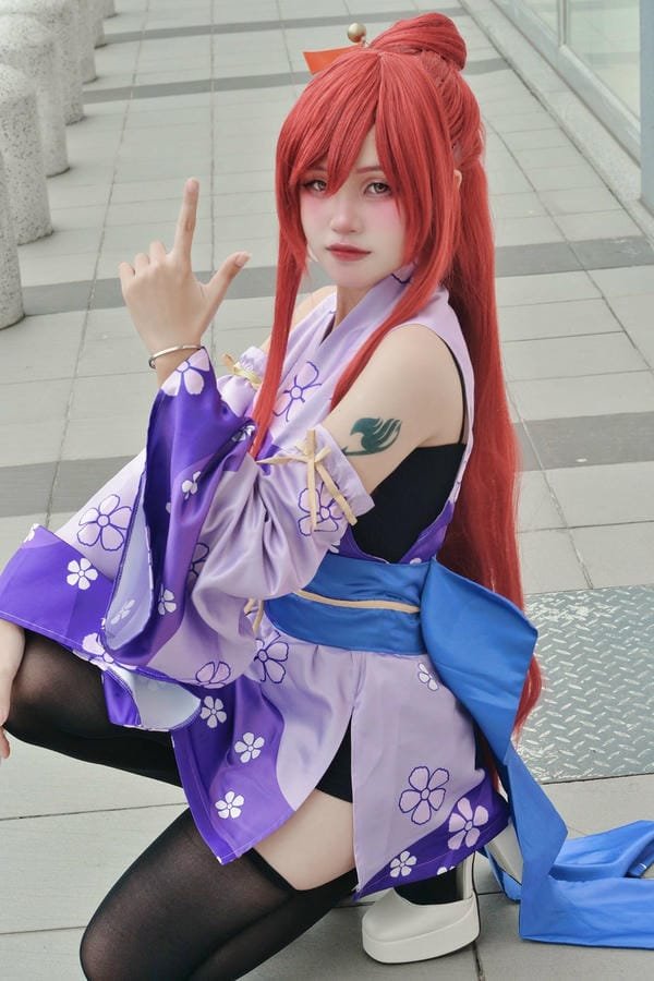 cosplay erza​ 1