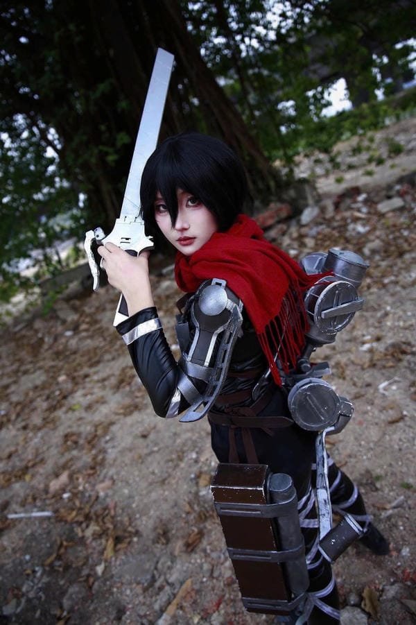 cosplay mikasa nude