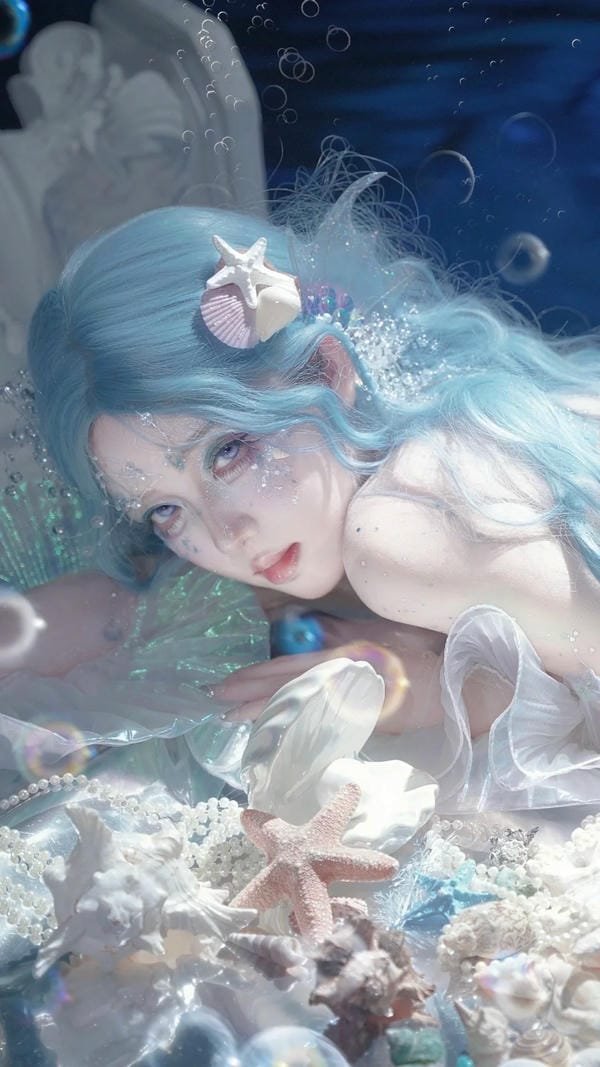 cosplay nàng tiên cá 22