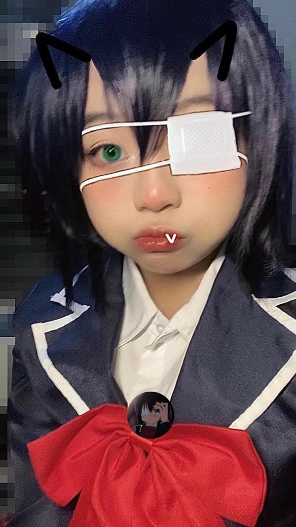 cosplay rikka 1