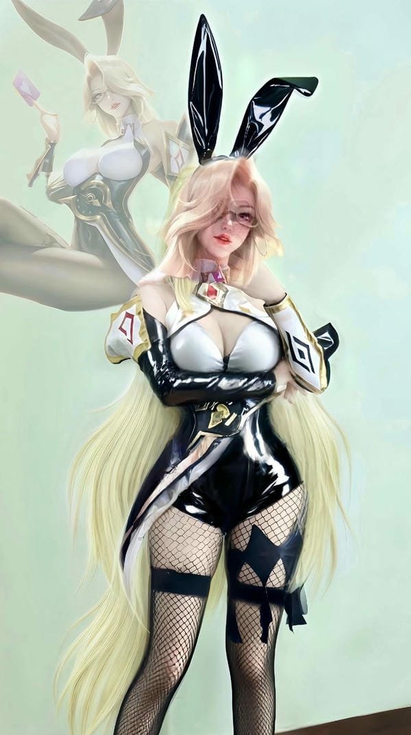 cosplay thỏ 1