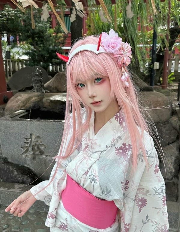 cosplay zero two 9