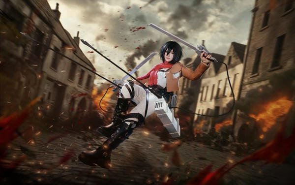 mikasa cosplay 8