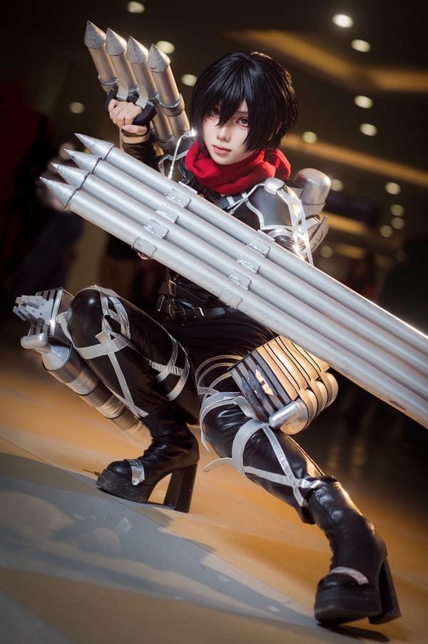 mikasa cosplay jav