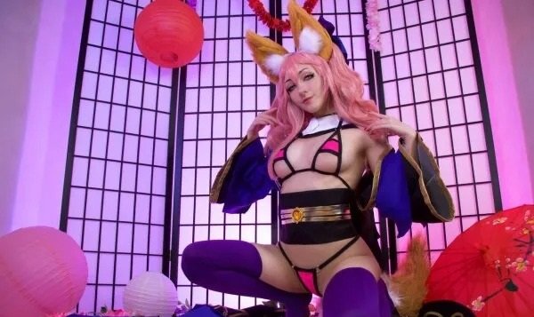 tamamo no mae cosplay​ (10)