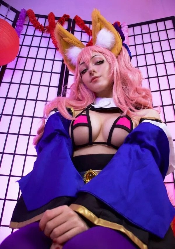 tamamo no mae cosplay​ (14)