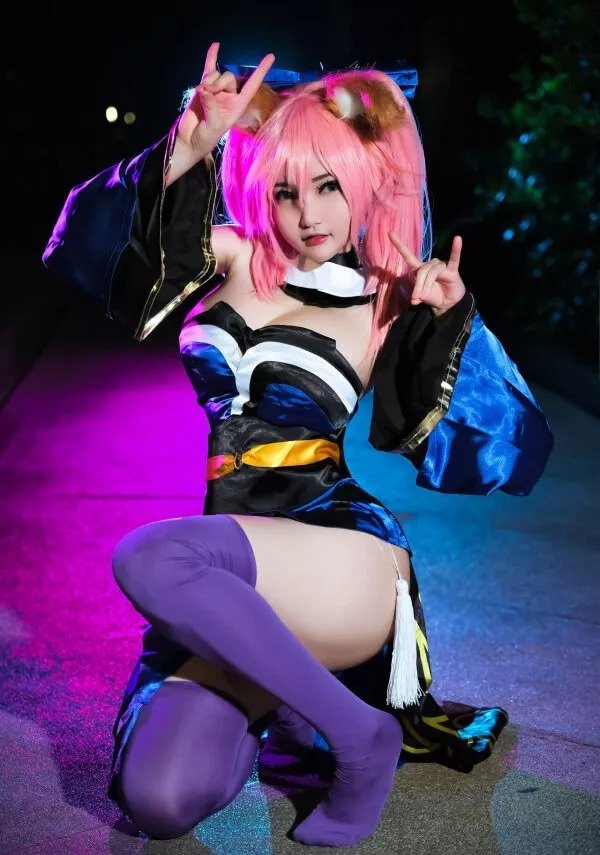 tamamo no mae cosplay​ (5)