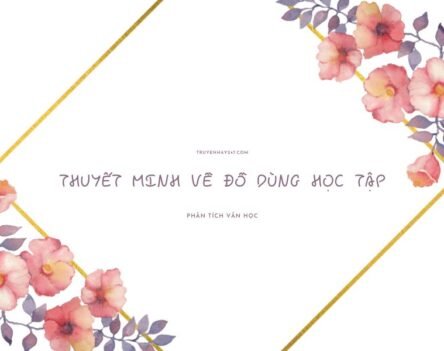 Hướng dẫn 10 cách viết bài thuyết minh về đồ dùng học tập súc tích hay