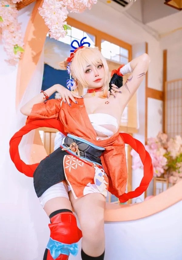 yoimiya cosplay​ (17)