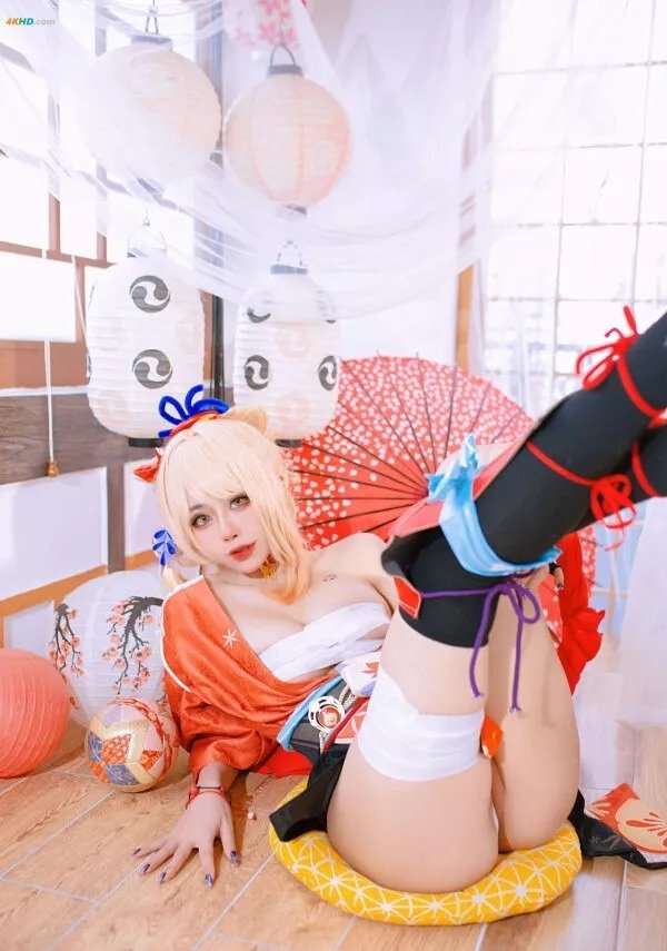 yoimiya cosplay​ (4)