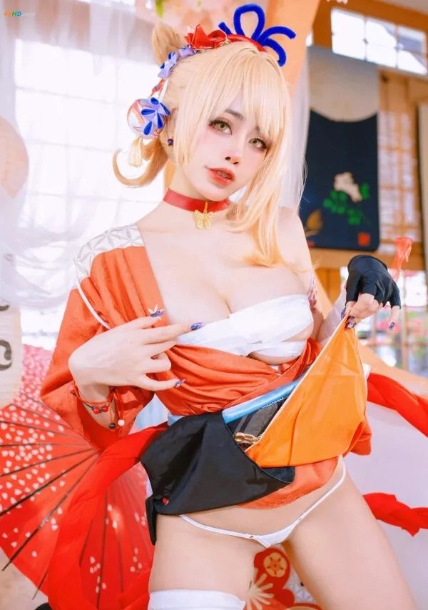 yoimiya cosplay​ (7)