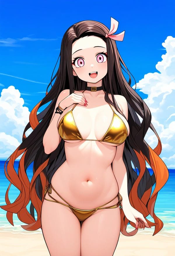 nezuko bikini (14)