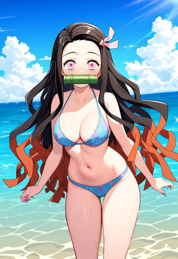nezuko bikini (6)