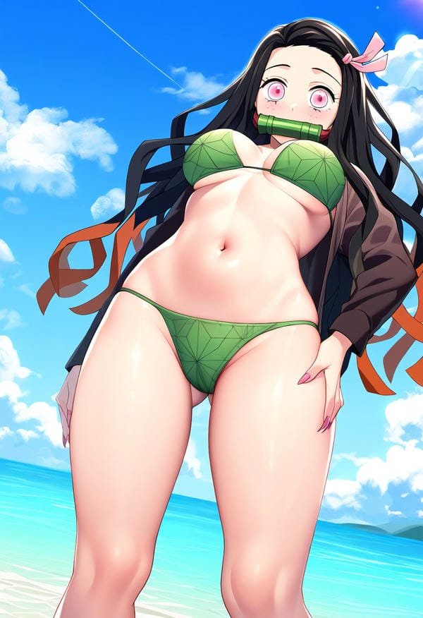 nezuko bikini (7)