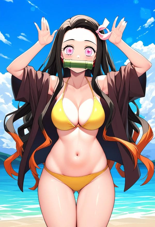nezuko bikini (8)